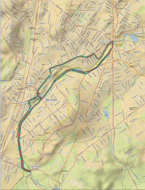 route map