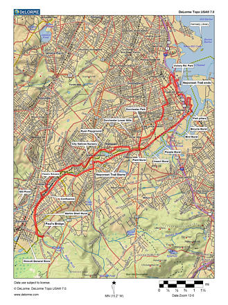 route map